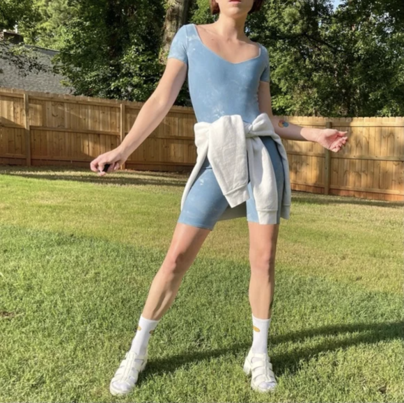 Biker Shorts Rompers